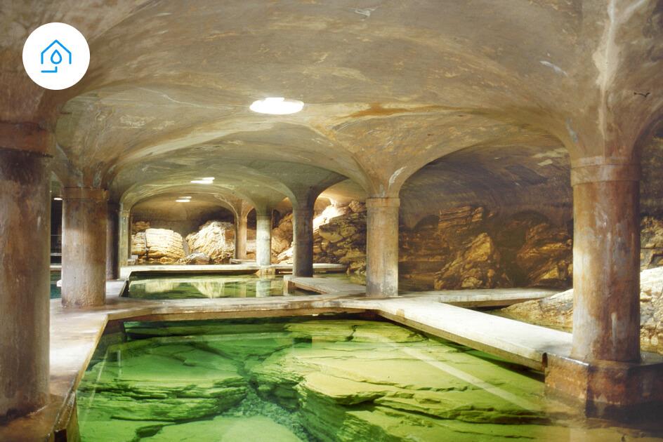 Interno della fonte di mompiano di A2A