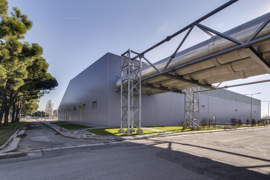 Vista impianto termoelettrico